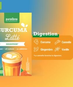 Curcuma latté 6 x 10 g BIO BIO, 60 g